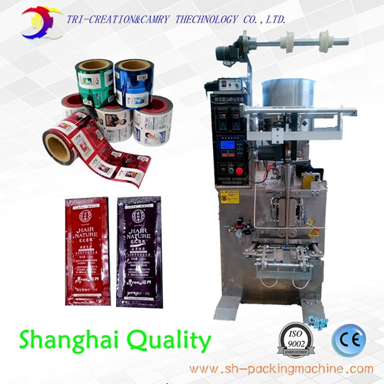 automatic honey liquid packing machine,4 side sealing
