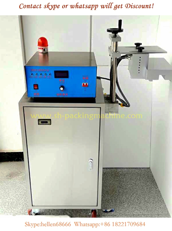 online aluminum foil film sealing machine with rejector