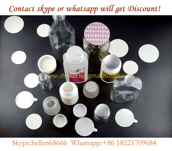 online aluminum foil film sealing machine with rejector
