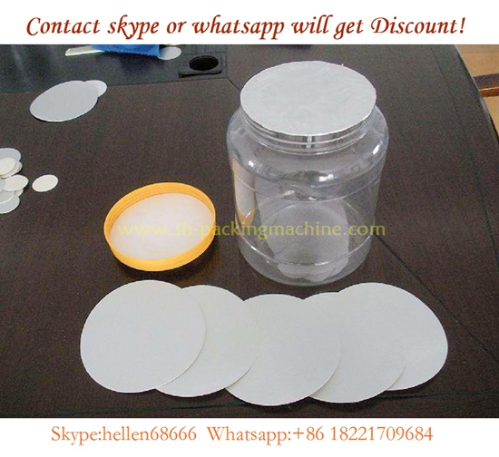 automatic aluminum film sealing machine with rejector